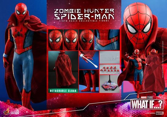 Foto de What If...? Figura 1/6 Zombie Hunter Spider-Man 30 cm
