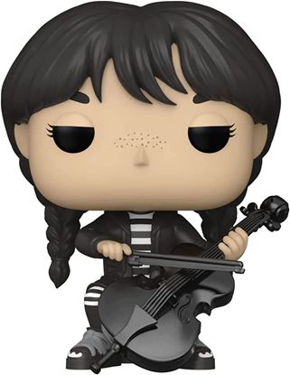 Picture of Wednesday Figura POP! TV Vinyl Wednesday Addams - Miércoles Addams with Cello Funko Exclusive 9 cm