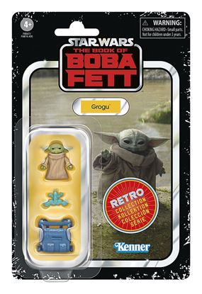 Imagen de Star Wars: The Book of Boba Fett Retro Collection Figura Grogu 10 cm