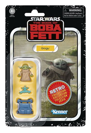 Foto de Star Wars: The Book of Boba Fett Retro Collection Figura Grogu 10 cm
