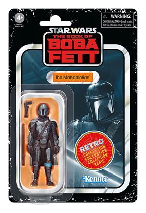 Imagen de Star Wars: The Book of Boba Fett Retro Collection Figura The Mandalorian 10 cm
