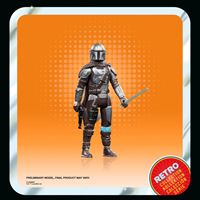 Foto de Star Wars: The Book of Boba Fett Retro Collection Figura The Mandalorian 10 cm