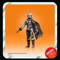 Foto de Star Wars: The Book of Boba Fett Retro Collection Figura The Mandalorian 10 cm