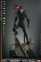 Foto de Spider-Man 3 Figura Movie Masterpiece 1/6 Spider-Man (Black Suit) (Deluxe Version) 30 cm RESERVA