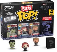 Picture of Marvel Funko Bitty POP! Pack 4 Figuras Hulk, Black Widow, Hawkeye + 1 Mystery 2,5 cm