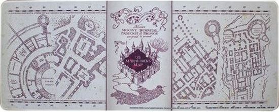 Foto de Alfombrilla Gamer Mapa del Merodeador - Harry Potter