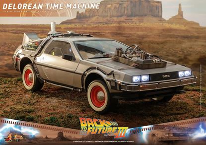Picture of Regreso al Futuro III Vehículo Movie Masterpiece 1/6 DeLorean Time Machine 72 cm