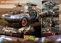 Foto de Regreso al Futuro III Vehículo Movie Masterpiece 1/6 DeLorean Time Machine 72 cm