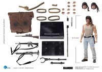 Foto de Acorralado Figura 1/12 Exquisite Super John Rambo 16 cm