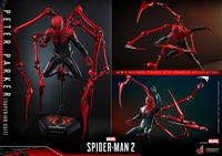 Foto de Spider-Man 2 Figura Video Game Masterpiece 1/6 Peter Parker (Superior Suit) 30 cm