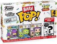 Foto de Toy Story Funko Bitty POP! Pack 4 Figuras Emperor Zurg, Alien, Buzz Lightyear + 1 Mystery 2,5 cm