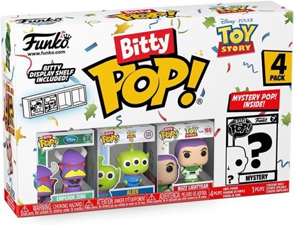 Picture of Toy Story Funko Bitty POP! Pack 4 Figuras Emperor Zurg, Alien, Buzz Lightyear + 1 Mystery 2,5 cm