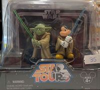 Foto de Figuras Jedi Mickey & Yoda - Star Tours - Disney & Star Wars