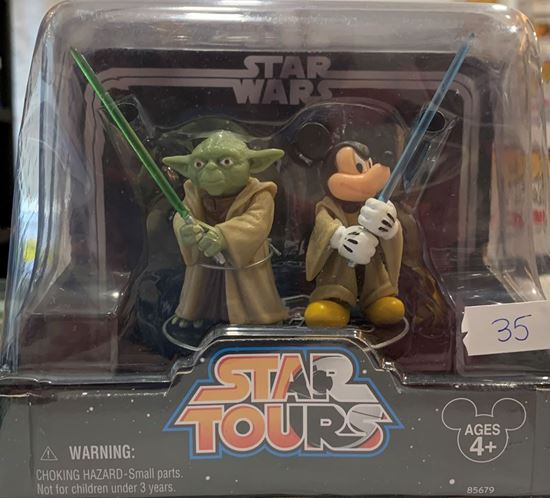 Foto de Figuras Jedi Mickey & Yoda - Star Tours - Disney & Star Wars