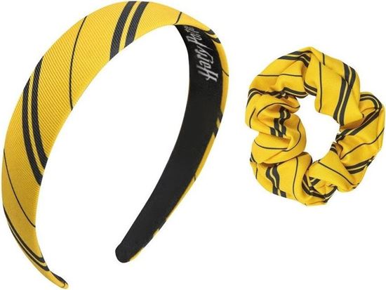 Foto de Set Diadema & Scrunchie Hufflepuff - Harry Potter