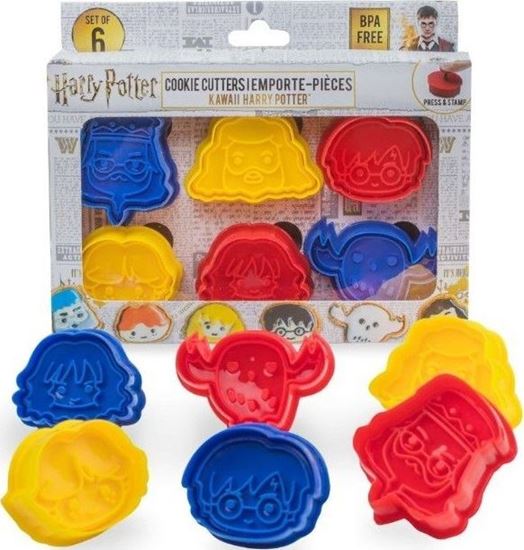 Foto de Set 6 Cortadores Galleta Kawaii - Harry Potter