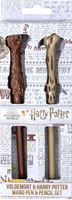 Foto de Set Lapicero y Bolígrafo Varitas Harry & Voldemort - Harry Potter