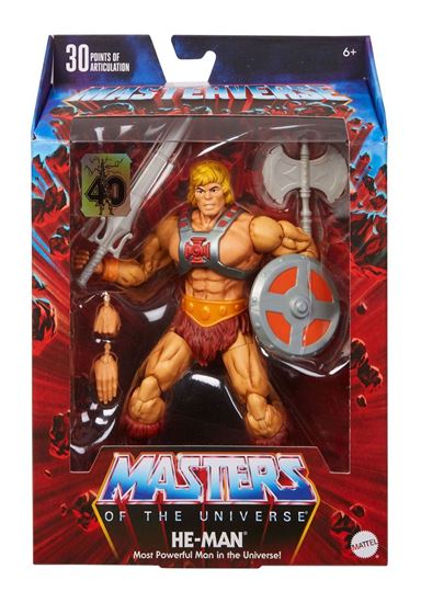Foto de Masters of the Universe Masterverse Figura 2022 40th Anniversary He-Man 18 cm