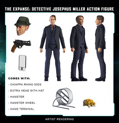 Imagen de The Expanse Figura Detective Josephus Miller 20 cm
