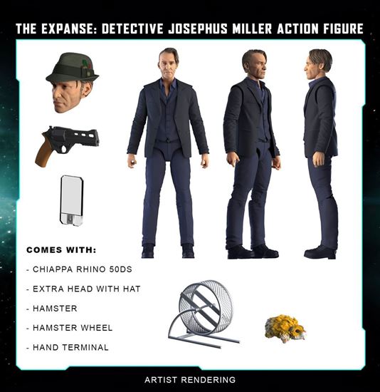 Foto de The Expanse Figura Detective Josephus Miller 20 cm