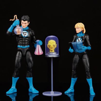 Imagen de Fantastic Four Marvel Legends Pack de 2 Figuras Franklin Richards y Valeria Richards 15 cm