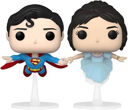 Imagen de Superman Pack de 2 POP! Movies Vinyl Figuras Superman & Lois Flying Special Edition 9 cm