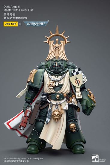 Foto de Warhammer 40k Figura 1/18 Dark Angels Master with Power Fist 12 cm