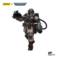 Foto de Warhammer 40k Figura 1/18 Astra Militarum Cadian Command Squad Veteran Sergeant with Power Fist 12 cm
