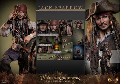 Imagen de Piratas del Caribe: La venganza de Salazar Figura DX 1/6 Jack Sparrow 30 cm