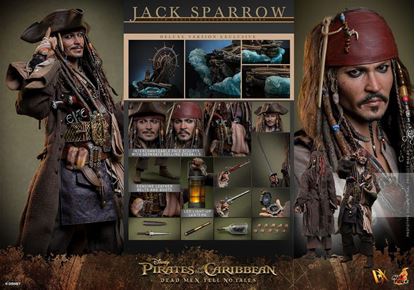 Imagen de Piratas del Caribe: La venganza de Salazar Figura DX 1/6 Jack Sparrow (Deluxe Version) 30 cm