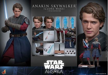 Imagen de Star Wars:: The Clone Wars Figura 1/6 Anakin Skywalker 31 cm