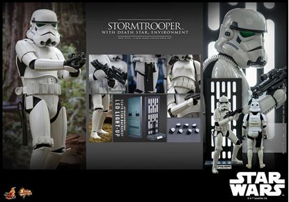 Imagen de Star Wars Figura Movie Masterpiece 1/6 Stormtrooper with Death Star Environment 30 cm