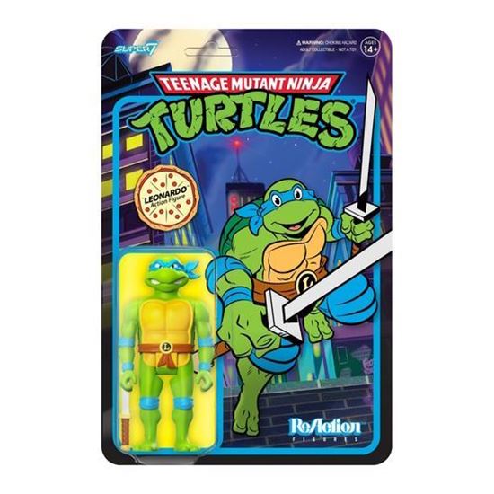 Foto de FIGURA REACTION LAS TORTUGAS NINJA LEONARDO WAVE 7