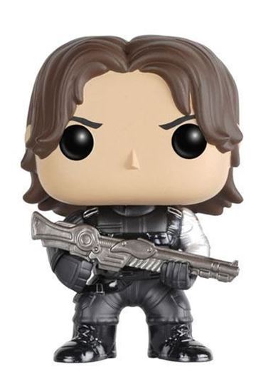 Foto de Captain America Civil War POP! Vinyl Cabezón Winter Soldier 10 cm