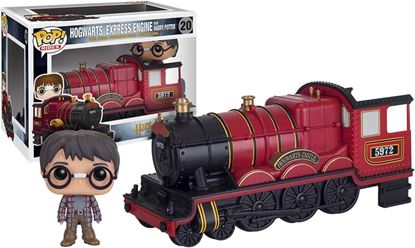 Imagen de Harry Potter Figura POP! Rides Hogwarts Express Engine & Harry Potter 9 cm