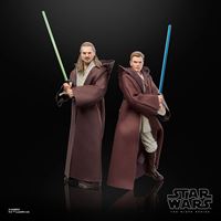 Foto de Star Wars Episode I Black Series Pack de 3 Figuras Qui-Gon Jinn, Darth Maul, Obi-Wan Kenobi 15 cm