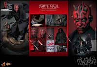 Foto de Star Wars Episode I Figura Movie Masterpiece 1/6 Darth Maul with Sith Speeder 29 cm