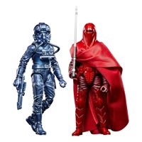 Foto de Star Wars Episode VI Black Series Carbonized Pack de 2 Figuras Emperor's Royal Guard & TIE Fighter Pilot Exclusive 15 cm