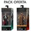 Imagen de Pack Oferta Star Wars Black Series - Rogue One Chirrut Imwe 15 cm + The Mandalorian Greef Karga 15 cm