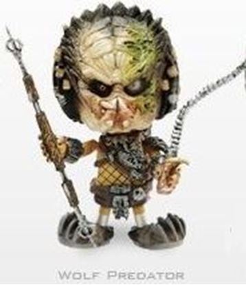 Imagen de Figura Mini Cosbaby Aliens VS Predator Requiem - Wolf Predator - 8 cm