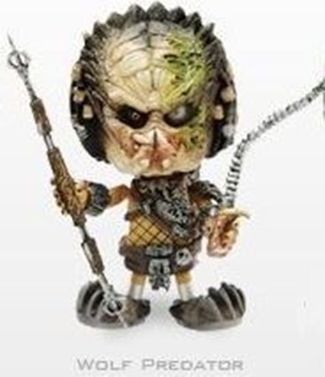 Foto de Figura Mini Cosbaby Aliens VS Predator Requiem - Wolf Predator - 8 cm