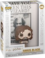 Foto de Harry Potter y El Prisionero de Azkabán POP! Cover Movies Vinyl Figura Poster with Sirius Black 9 cm