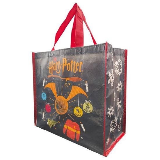 Foto de Bolsa Reutilizable Christmas Hogwarts Collage - Harry Potter