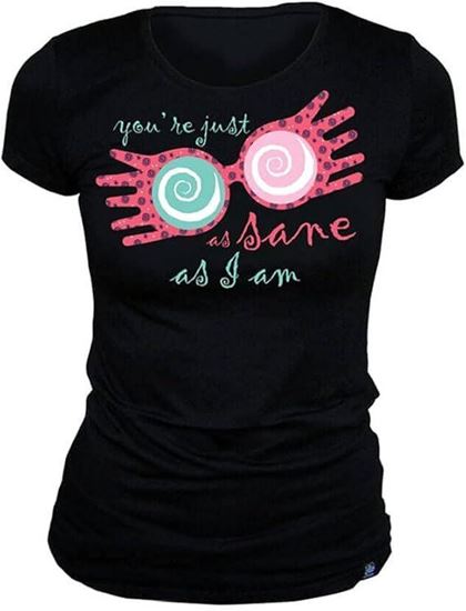 Foto de Camiseta Chica Gafas Luna Lovegood Talla S - Harry Potter