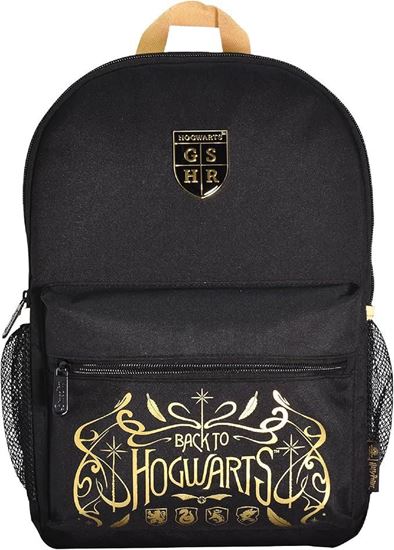 Foto de Mochila Back To Hogwarts Negra - Harry Potter