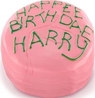 Foto de Tarta de Cumpleaños de Harry "Happee Birthdae" - Toyllectible Pufflums™ - Harry Potter