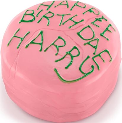 Imagen de Tarta de Cumpleaños de Harry "Happee Birthdae" - Toyllectible Pufflums™ - Harry Potter