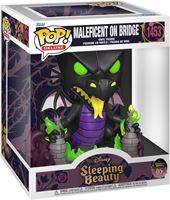 Foto de La Bella Durmiente 65th Anniversary POP! Deluxe Disney Vinyl Figura Dragon Maleficent on Bridge 16 cm