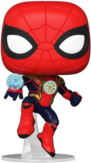 Foto de Spider-Man: No Way Home POP! Vinyl Figura Spider-Man (Integrated Suit) 9 cm