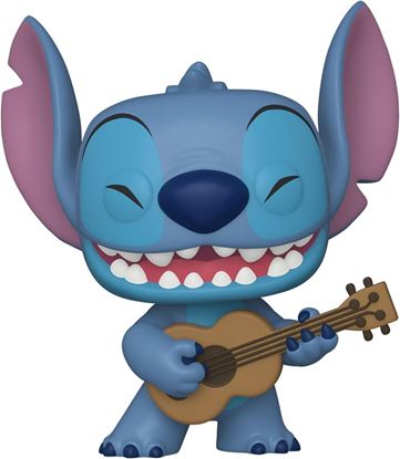 Imagen de Lilo & Stitch POP! Disney Vinyl Figura Stitch with Ukelele 9 cm